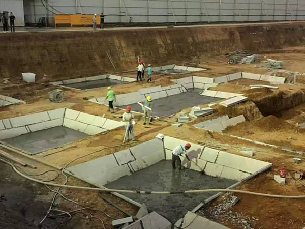 地下室及承臺、底板施工方案 江西墻板廠家